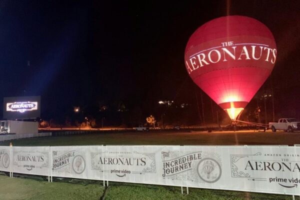 The Aeronauts Amazon Hot Air Balloon digital display