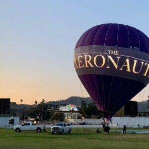 The Aeronauts Amazon Hot Air Balloon digital display