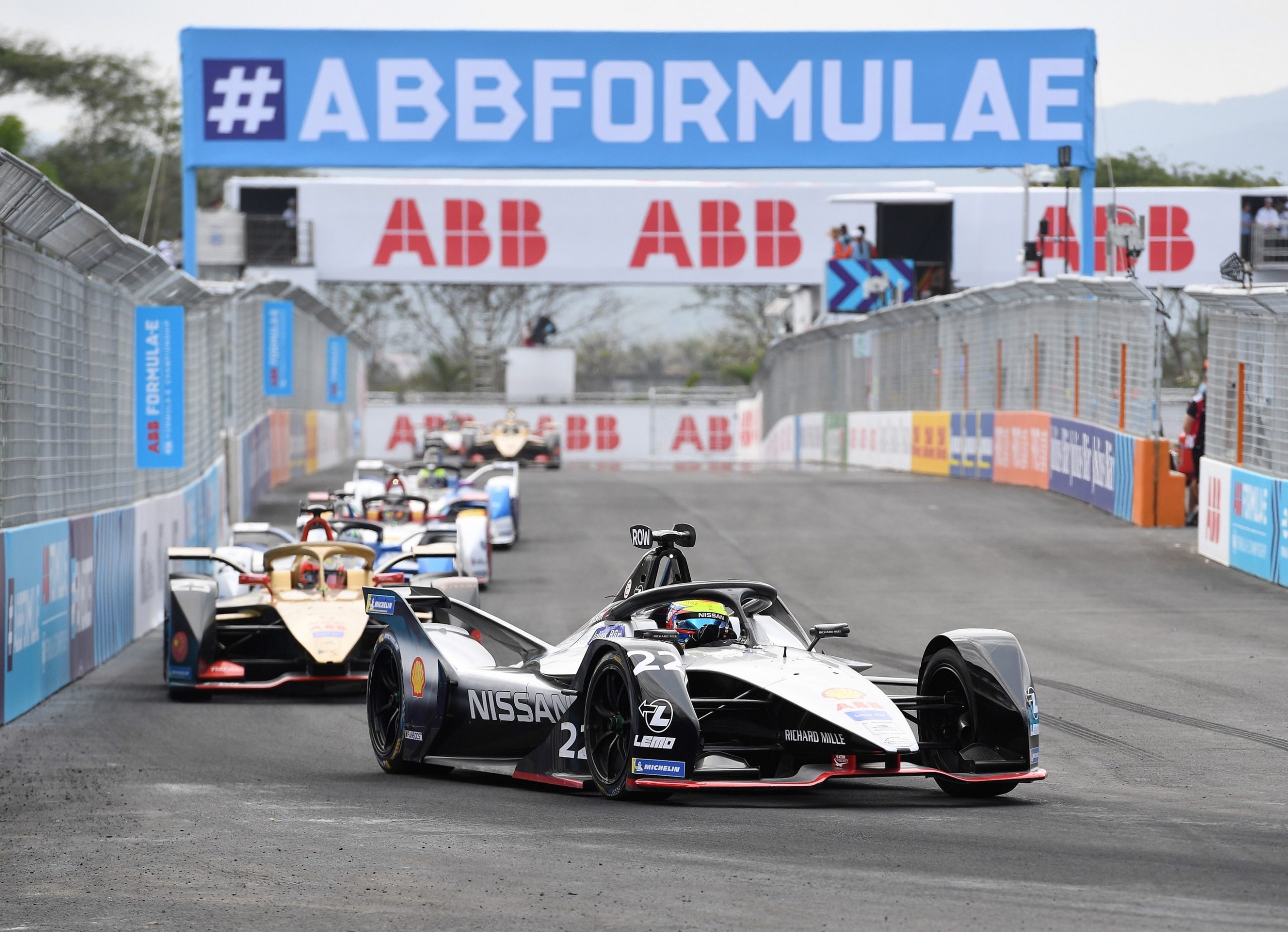 Formula E, track branding, racing