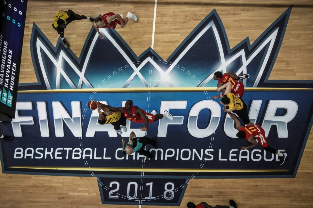 Basketball Champions League Final Four Athens 2018, branding