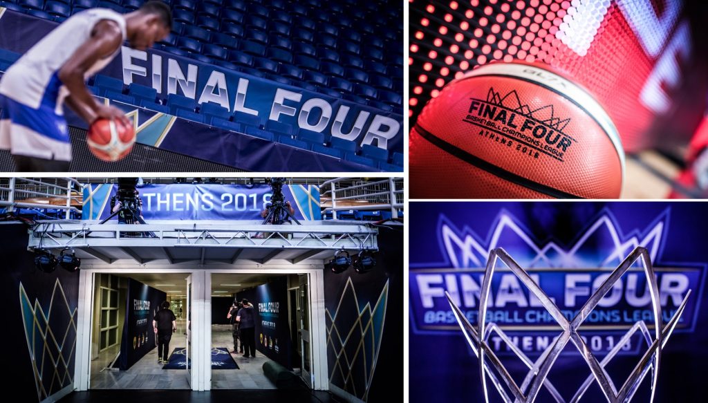 Basketball Champions League Final Four Athens 2018, branding