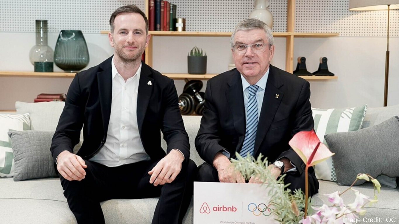 IOC and Airbnb partnership