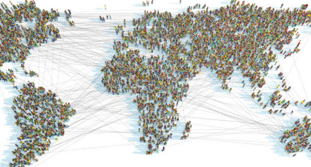 Diversity and inclusion, world map