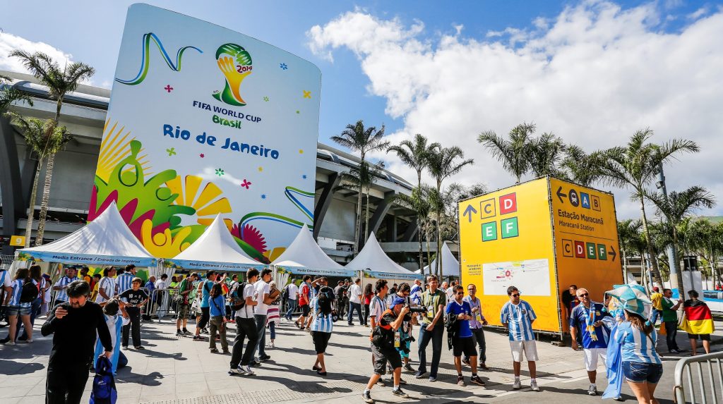 FIFA World Cup, stadium, football, event branding, fans